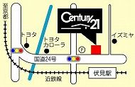センチュリー21長尾不動産 map