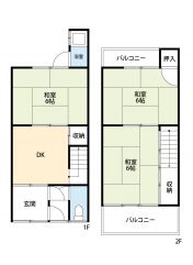 現況建物間取り