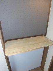 玄関横カウンター